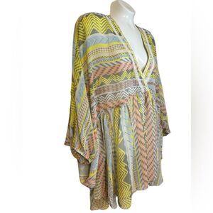 Ivy Jane Semi Sheer Tunic Top